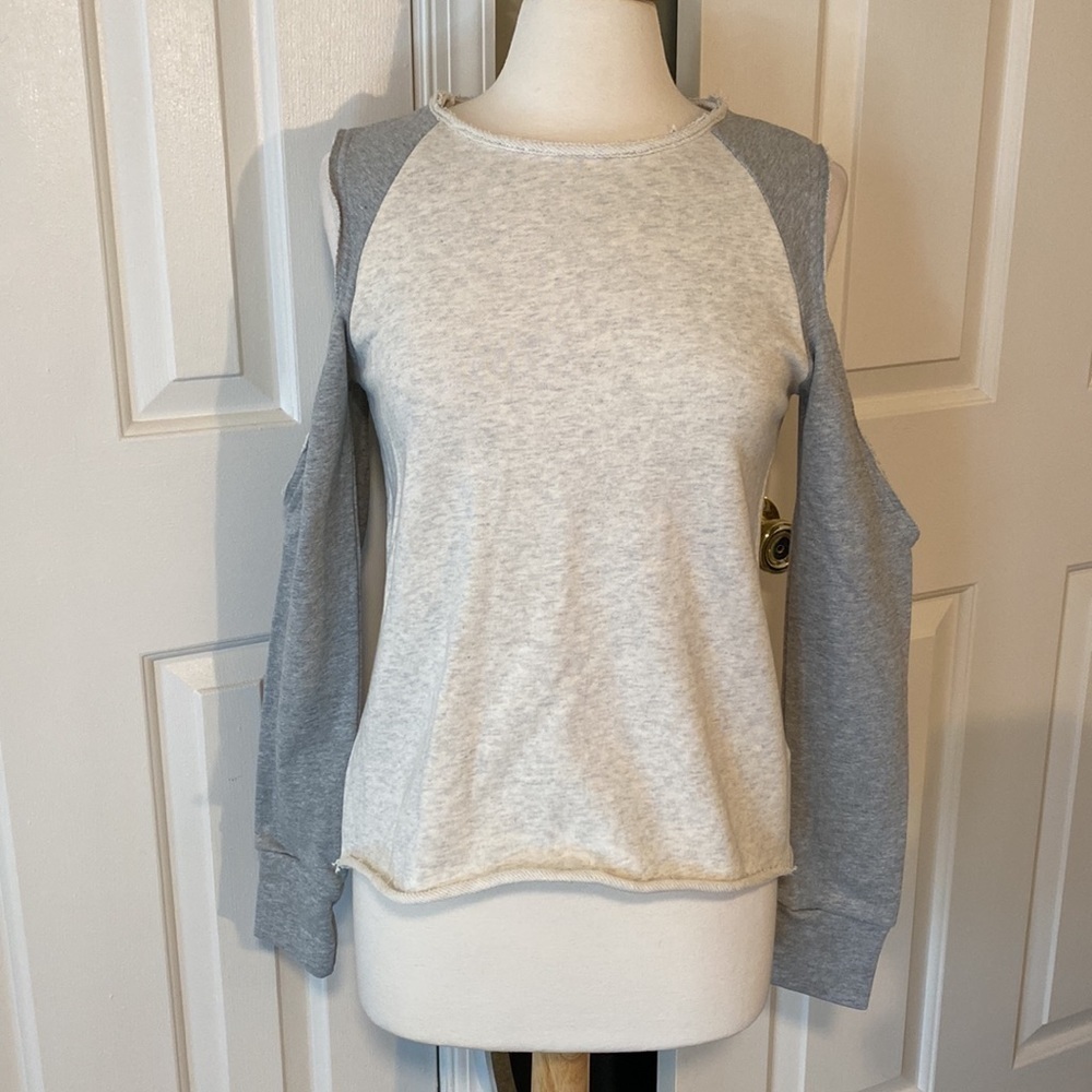 Cold Shoulder Sweatshirt - Picture 7 of 7
